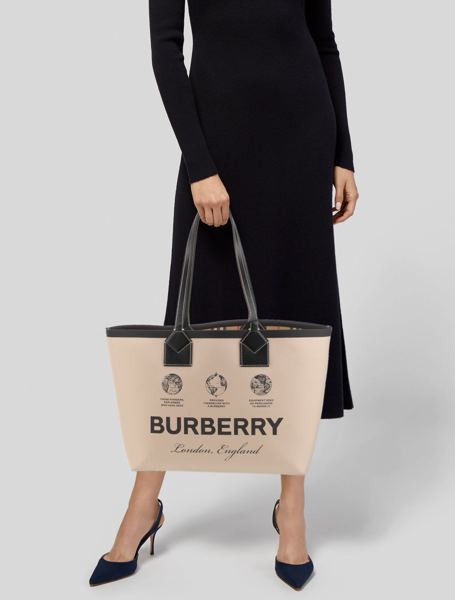 Burberry Nova Check Tote