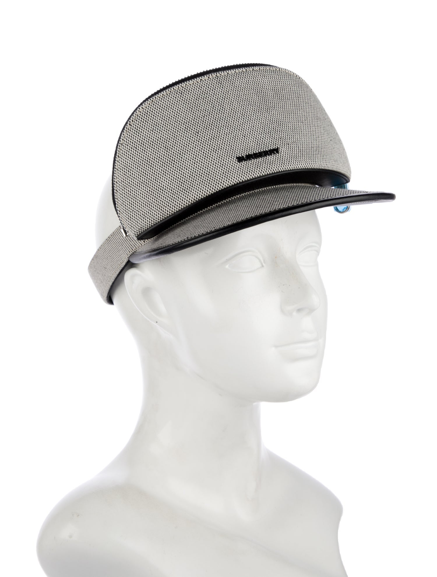 Burberry Pattern Print Sun Visor w/Tags