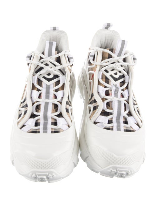 Burberry House Check Pattern Sneakers