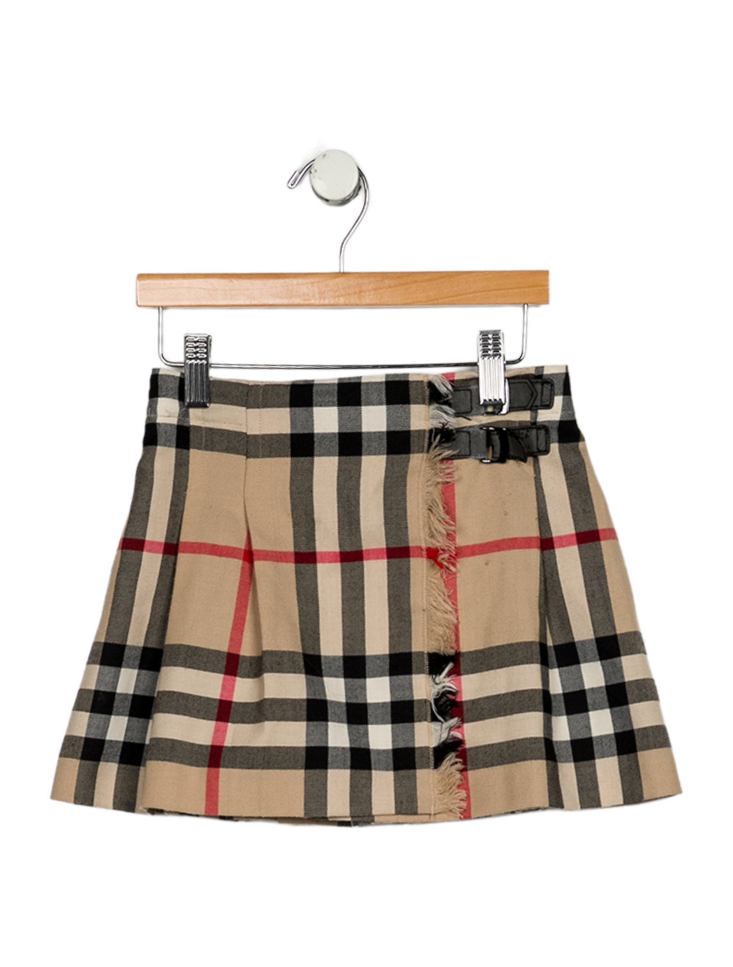 Burberry Burberry Girls' Checkered Tartan Skirt