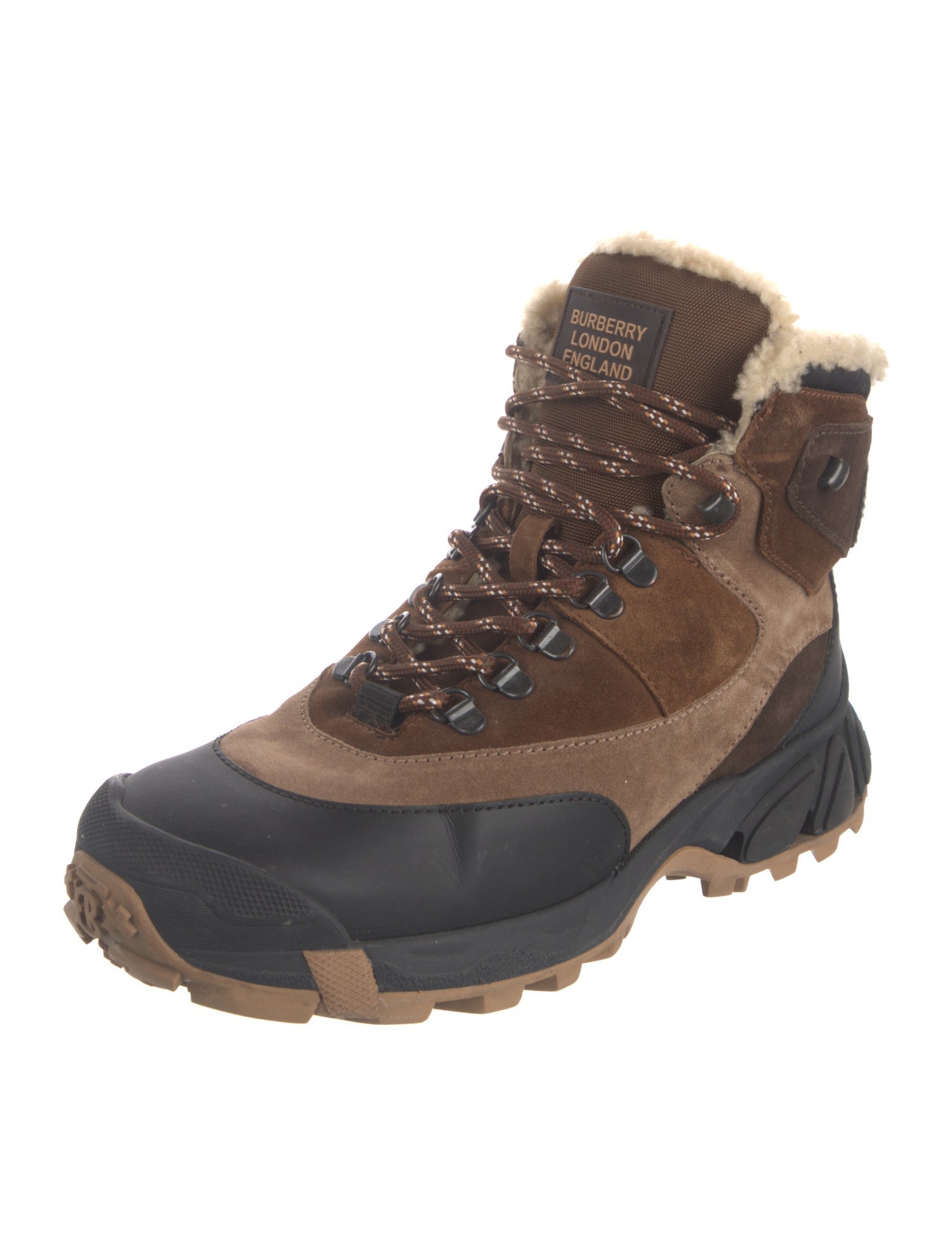 Burberry Suede Snow Boots