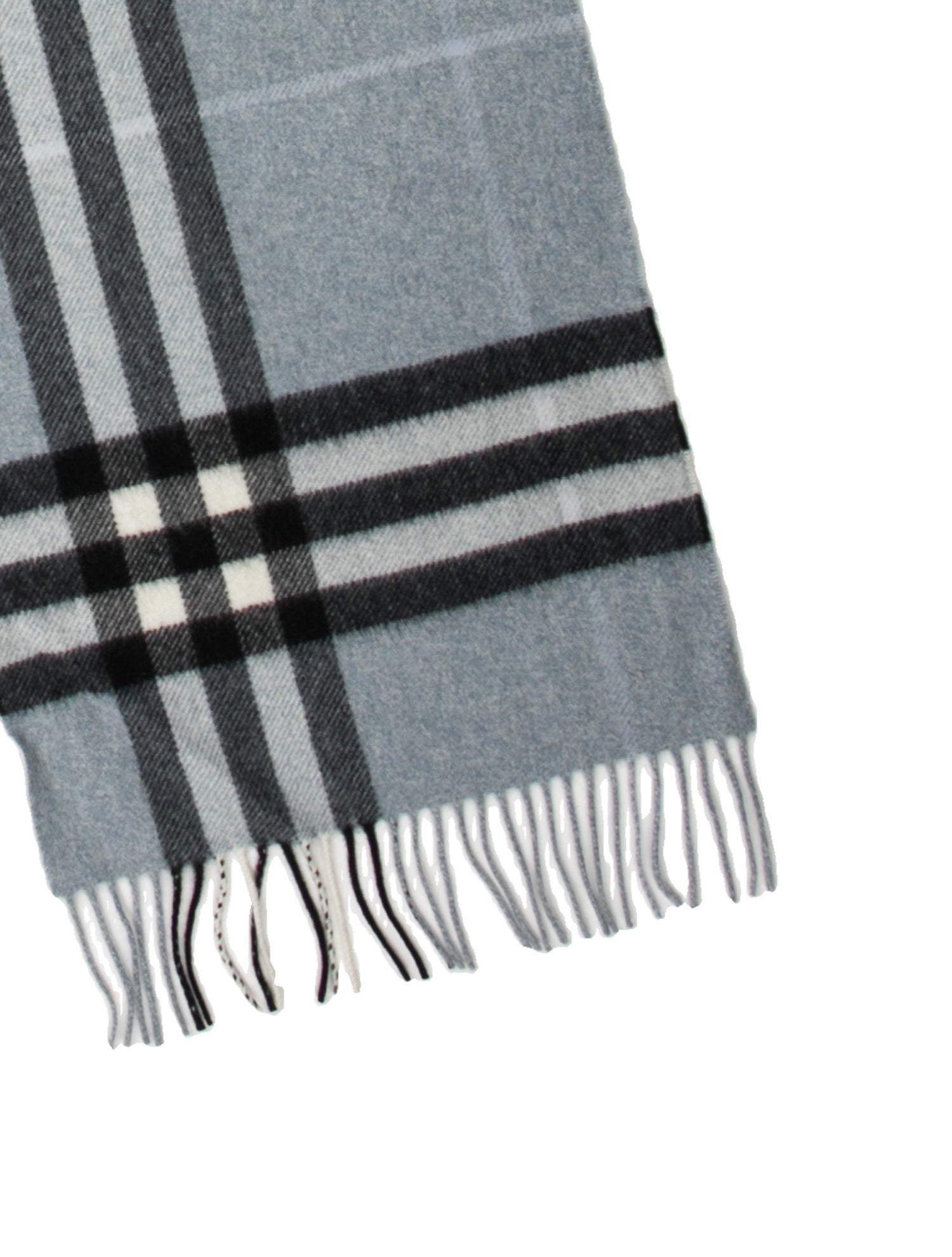 Burberry Cashmere Nova Check Pattern Scarf