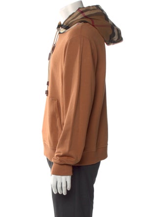 Burberry Exploded Check Pattern Crew Neck Hoodie