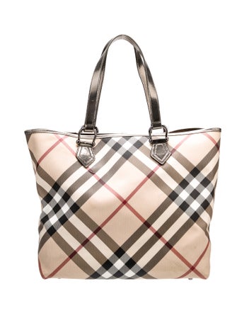 Burberry Prorsum Super Nova Check Tote