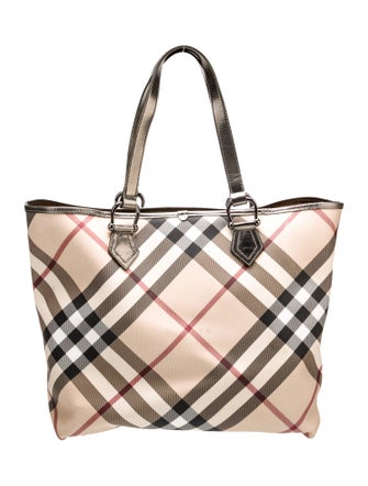 Burberry Prorsum Super Nova Check Tote
