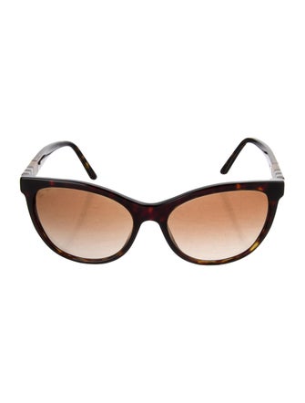 Burberry Oversize Gradient Sunglasses