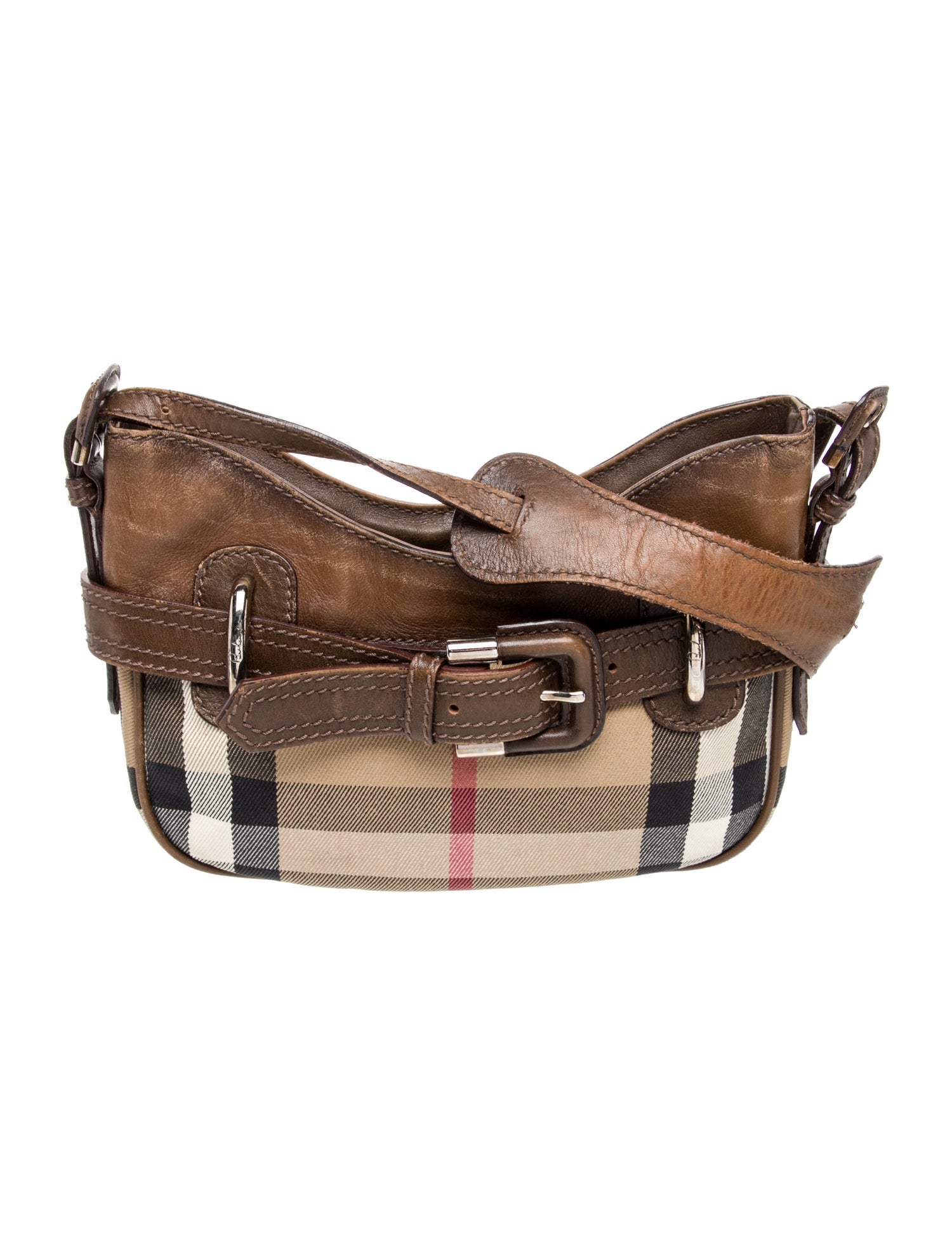 Burberry Prorsum House Check Shoulder Bag