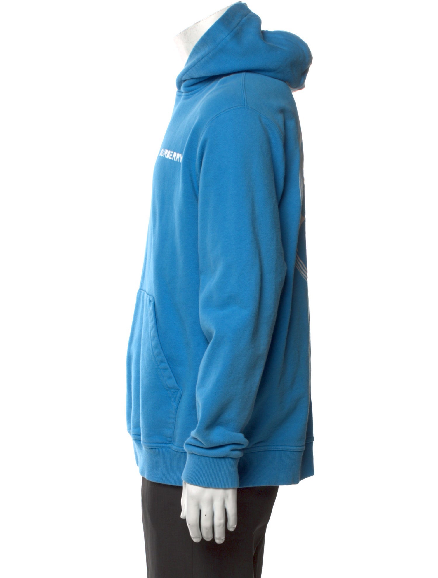 Burberry Graphic Print Crew Neck Hoodie