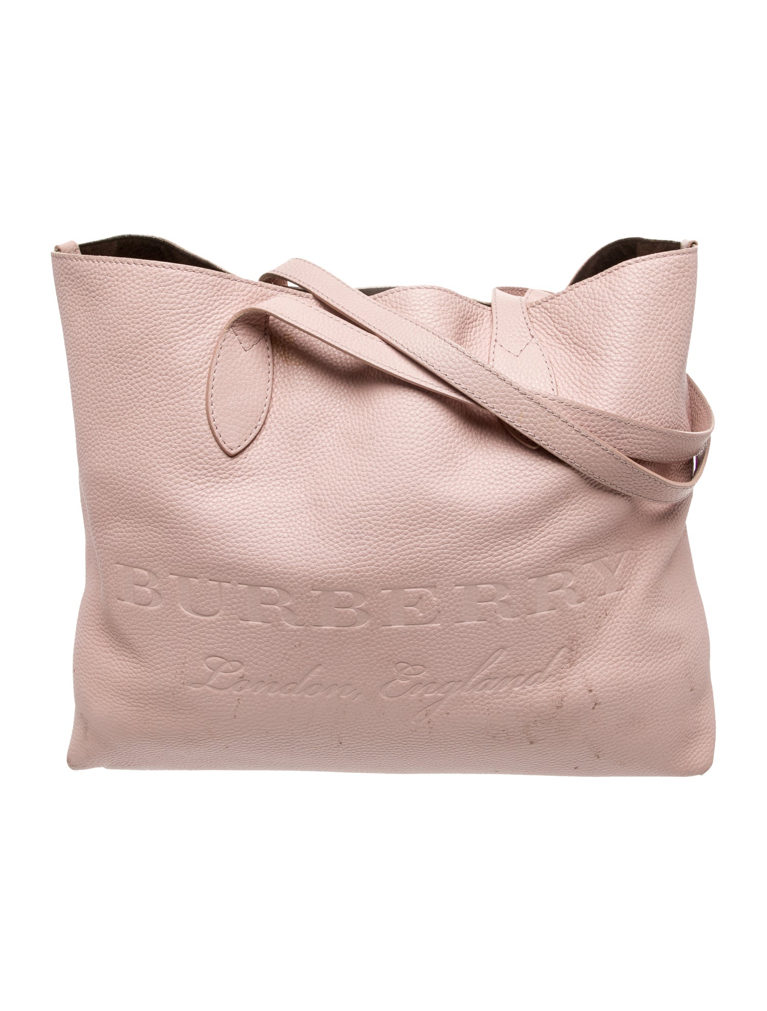 Burberry Leather Messenger Bag