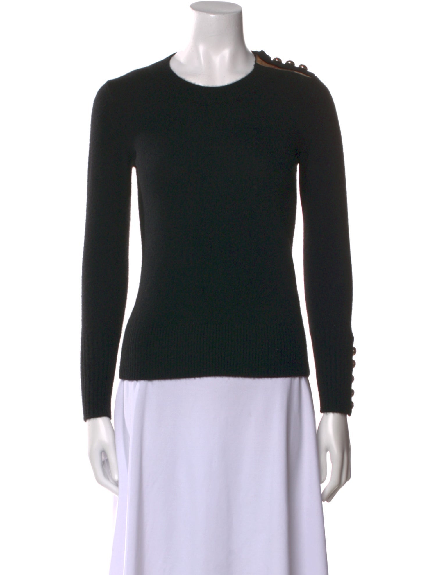 Burberry Cashmere Crew Neck Sweater