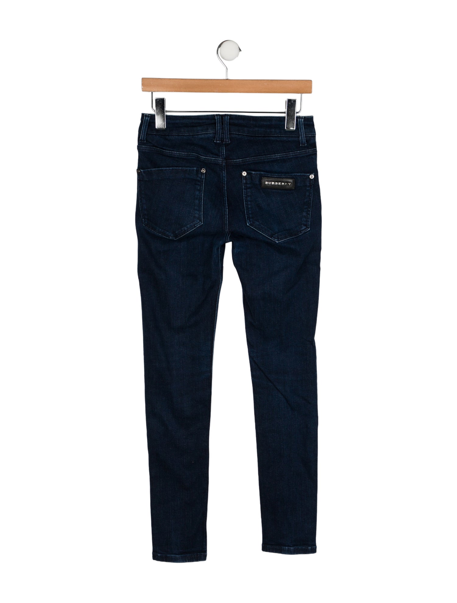 Burberry Mid-Rise Skinny Leg Jeans