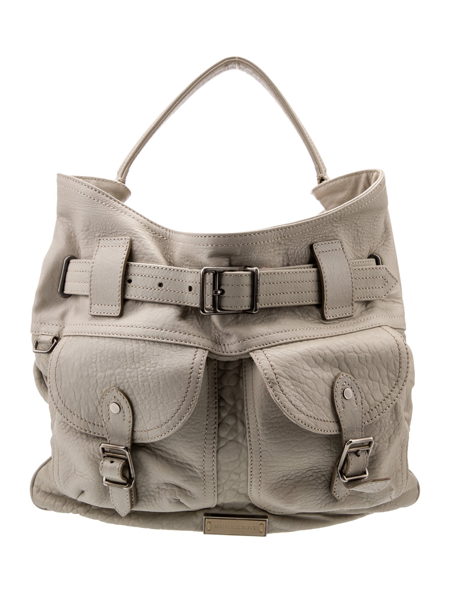 Burberry Leather Hobo