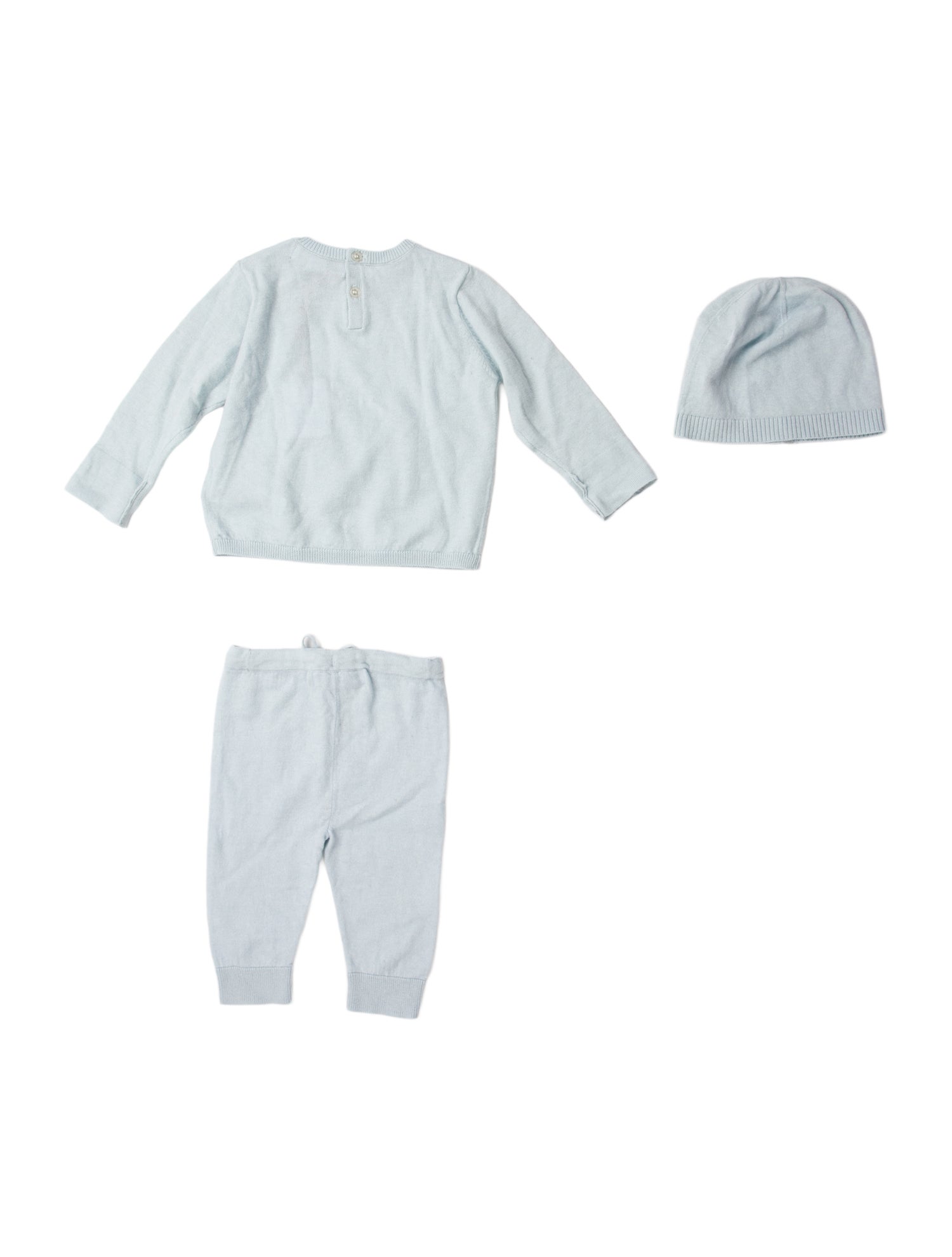 Burberry infant boys' blue lounge set
