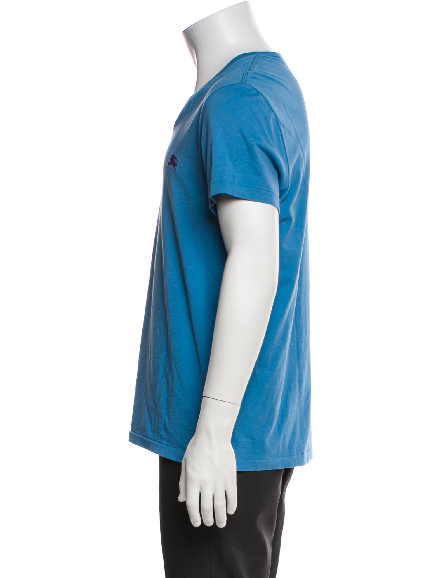 Burberry V-Neck Short Sleeve T-Shirt