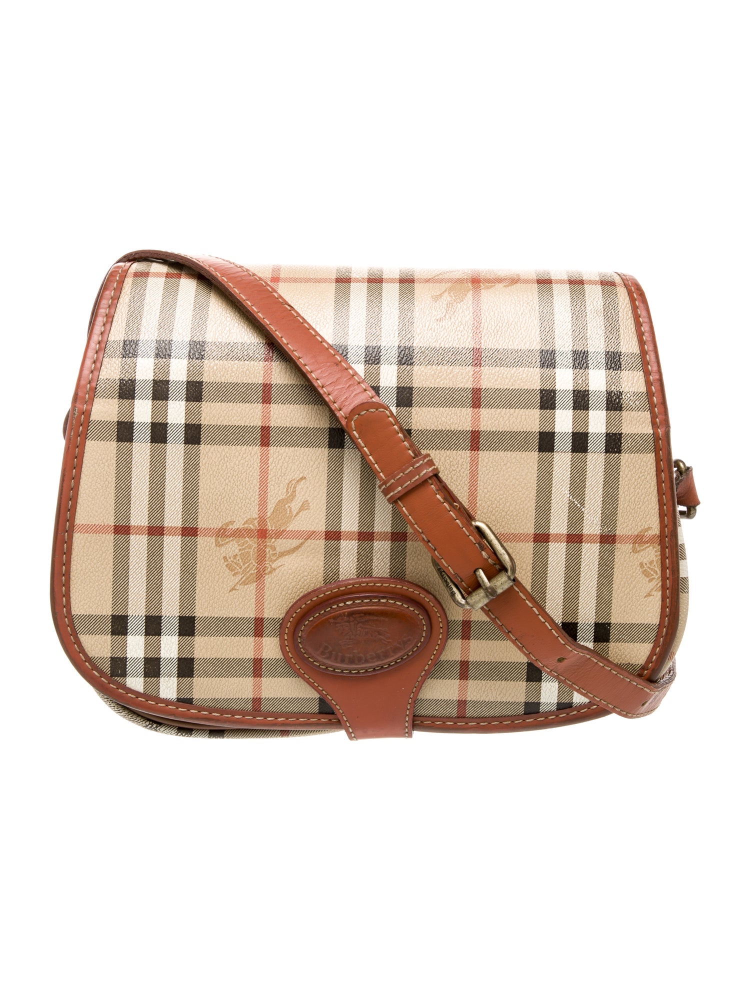Burberry's Haymarket Check Shoulder Bag
