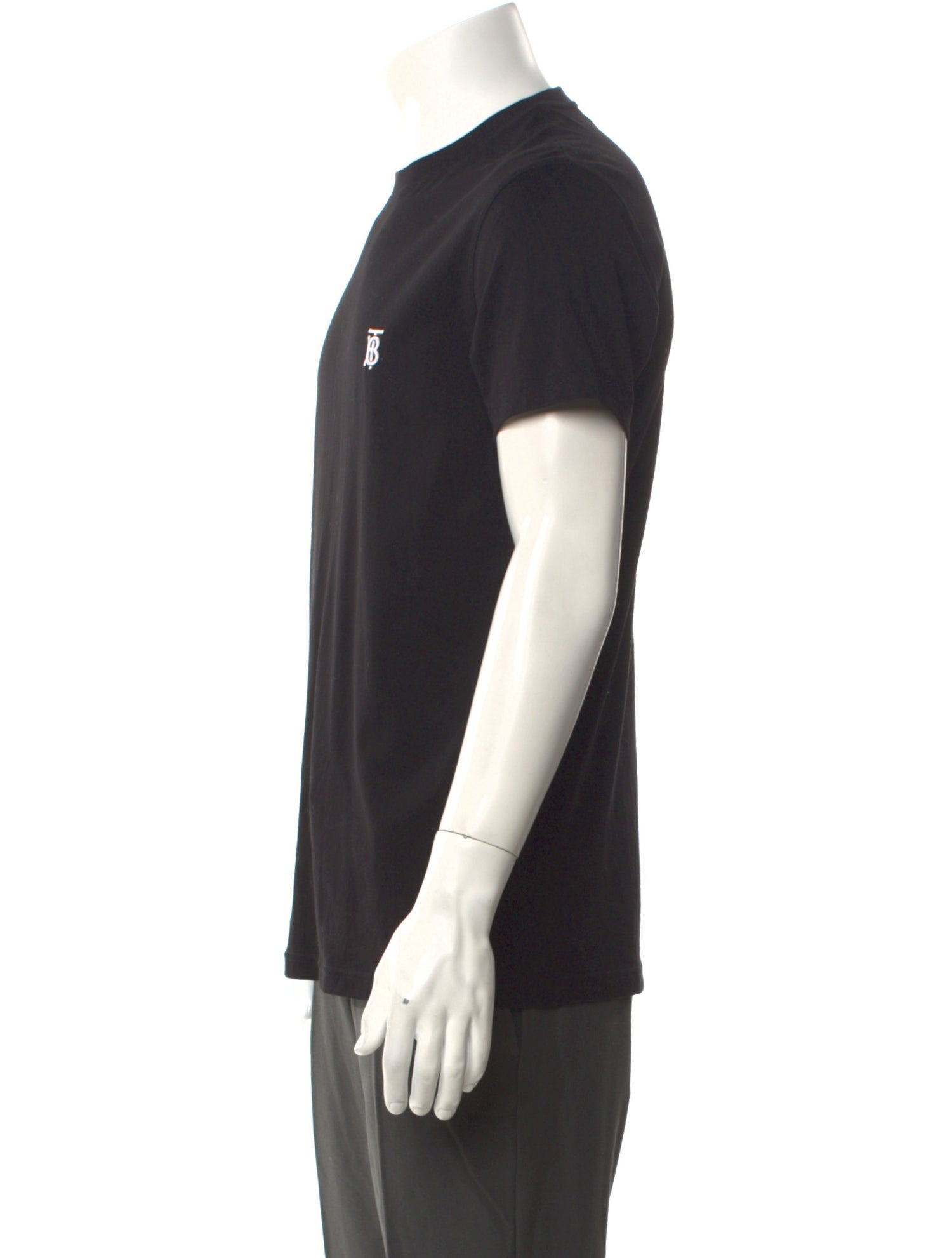 Burberry Nova Check Pattern Crew Neck T-Shirt