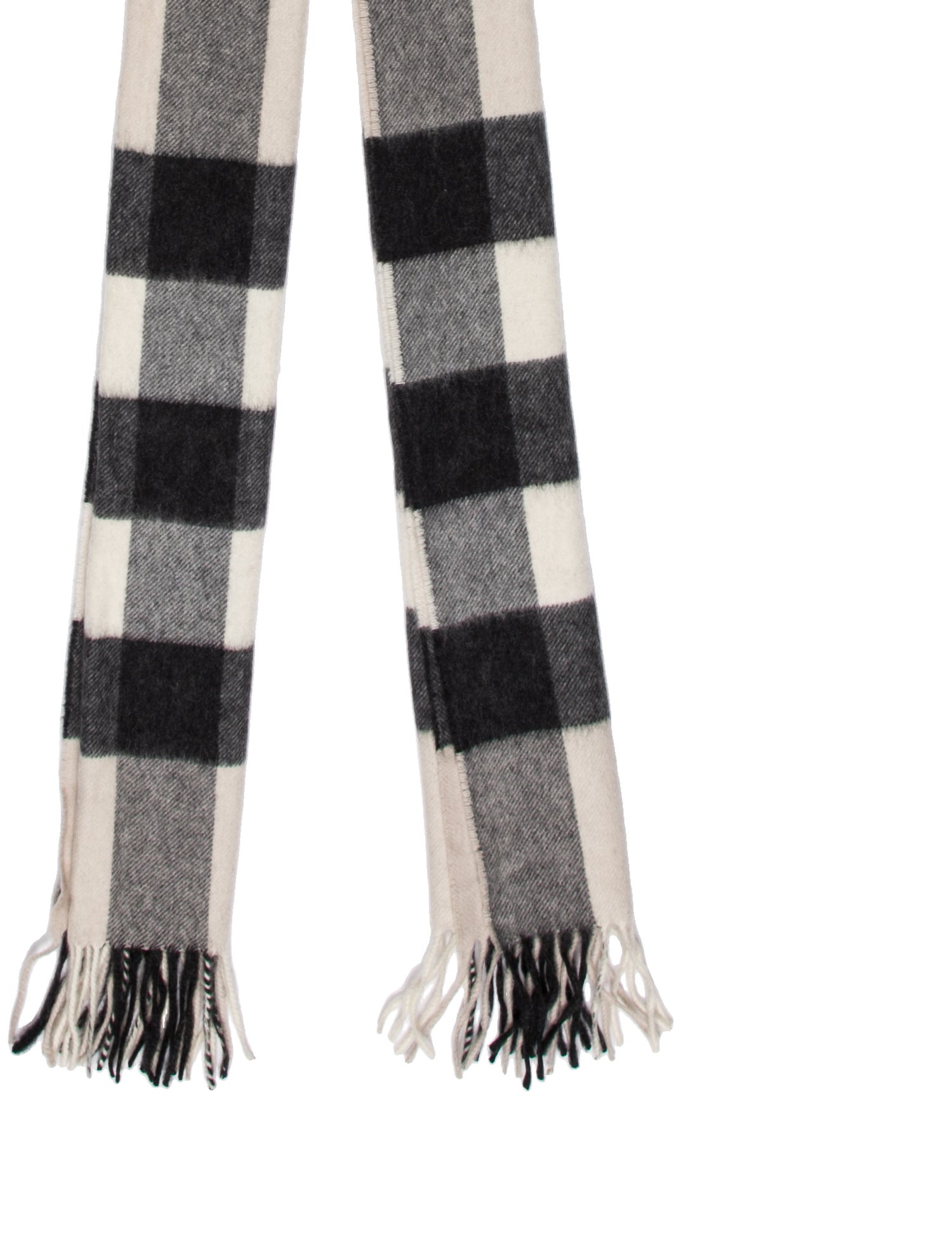 Burberry Cashmere House Check Pattern Scarf w/ Tags