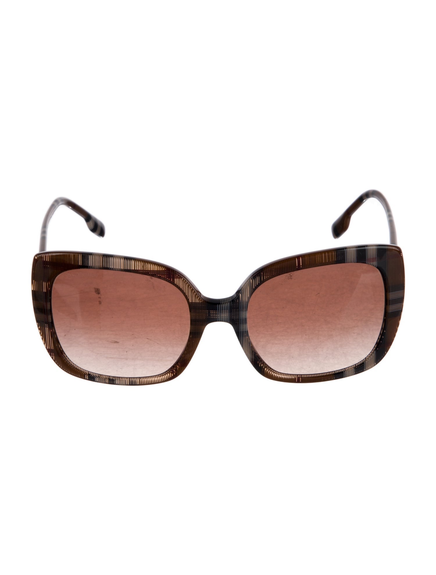 Burberry Oversize Gradient Sunglasses