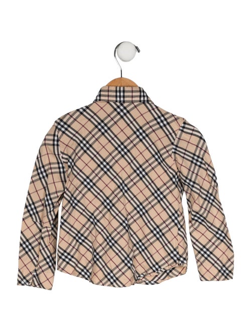 Burberry Boys Pattern Print Shirt