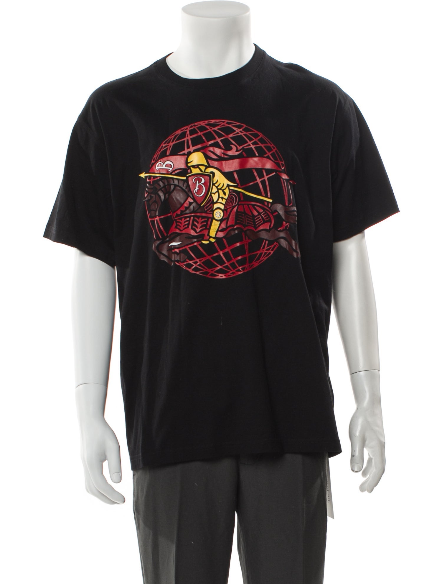 Burberry Graphic Print Crew Neck T-Shirt w/ Tags