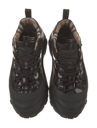 Burberry House Check Pattern Nylon Sneakers