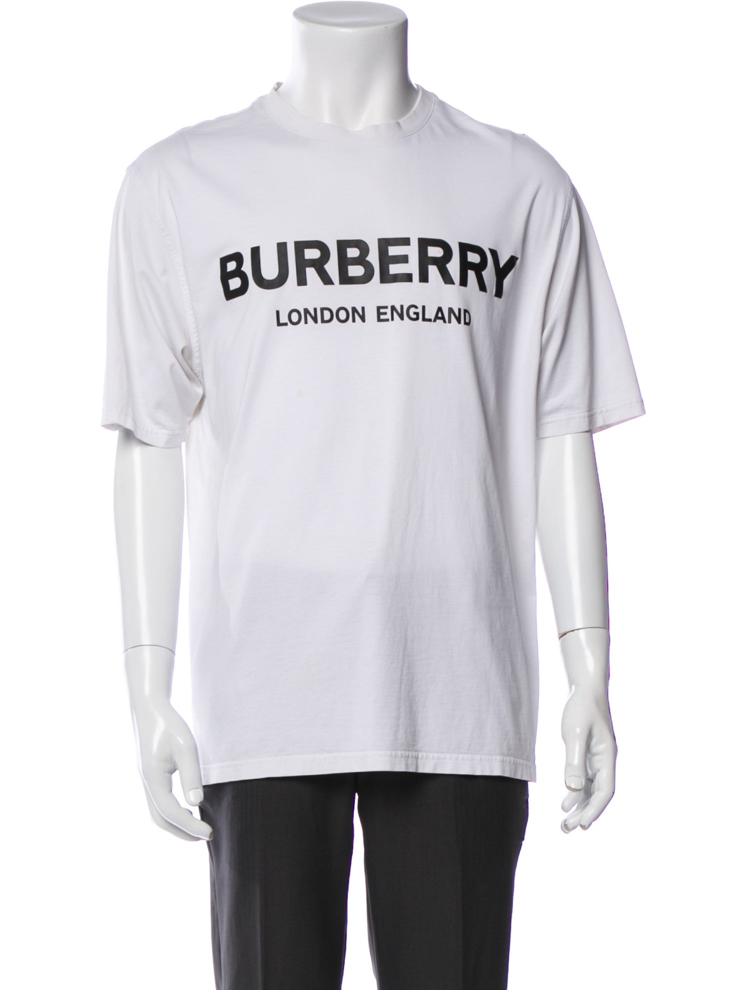 Burberry Graphic Print Crew Neck T-Shirt