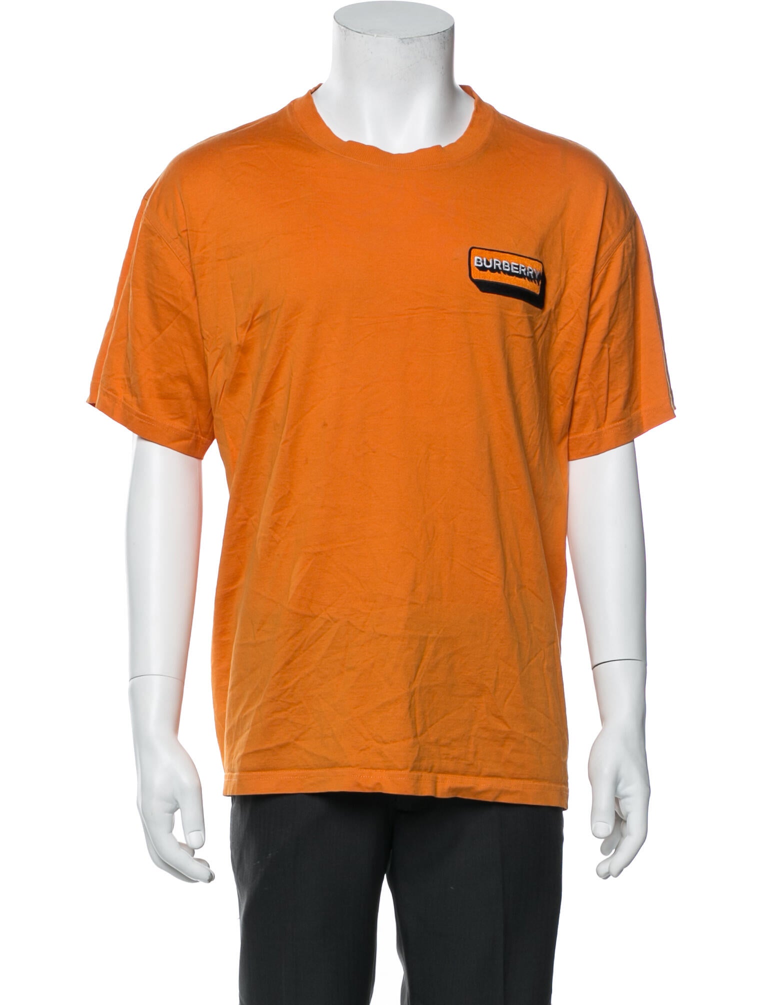 Burberry Graphic Print Crew Neck T-Shirt