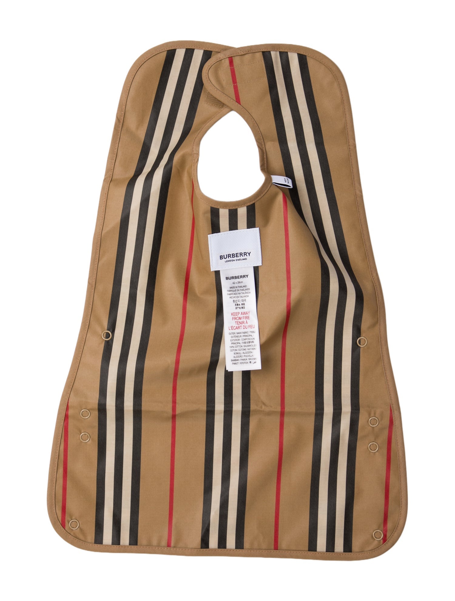 Burberry Burberry Girls Supernova Check Bib