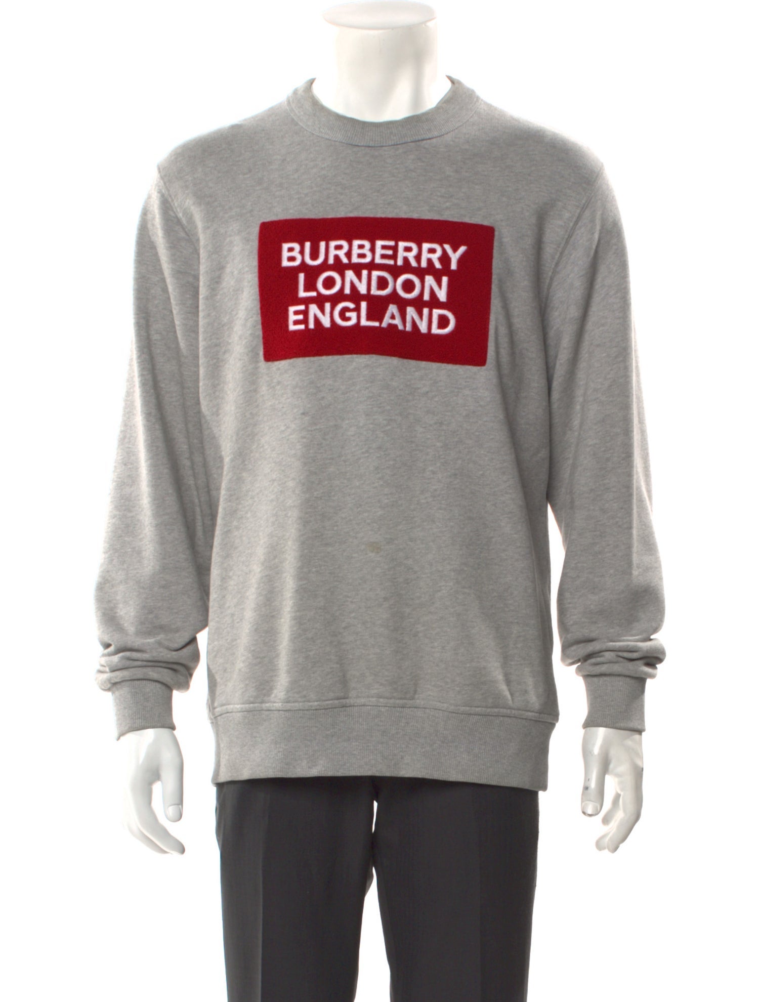 Burberry Graphic Print Crew Neck Sweatshirt