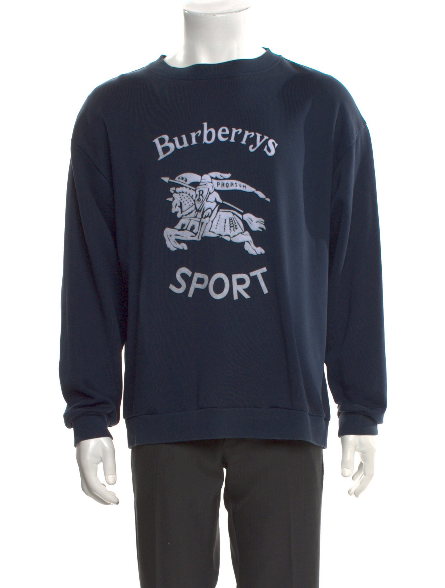 Burberry Graphic Print Crew Neck Sweatshirt