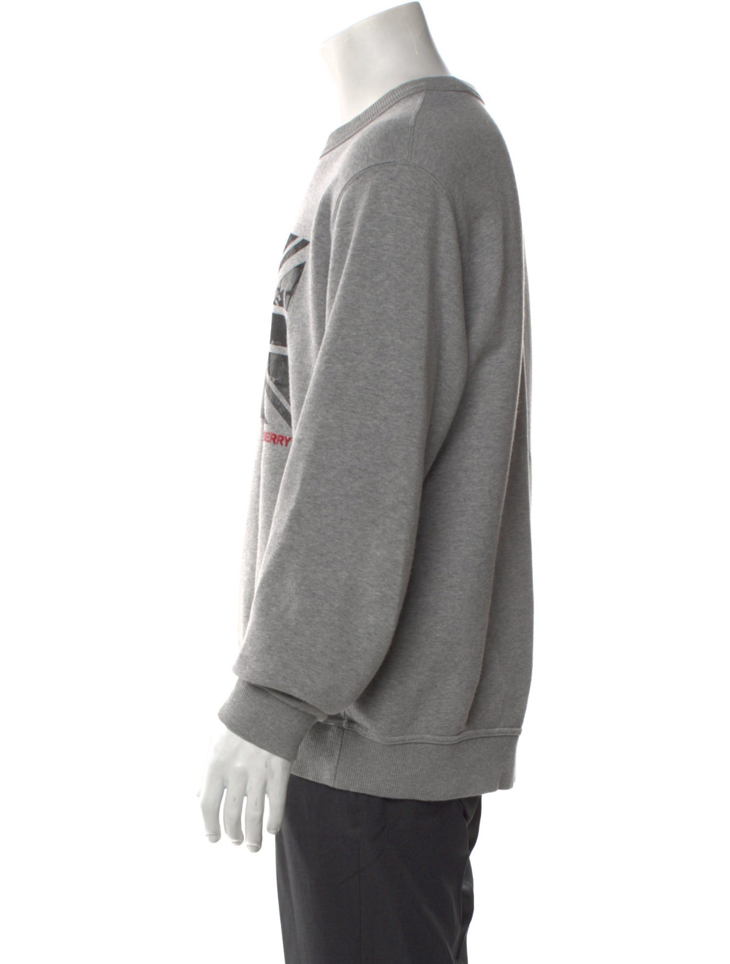 Burberry Graphic Print Crew Neck Sweatshirt