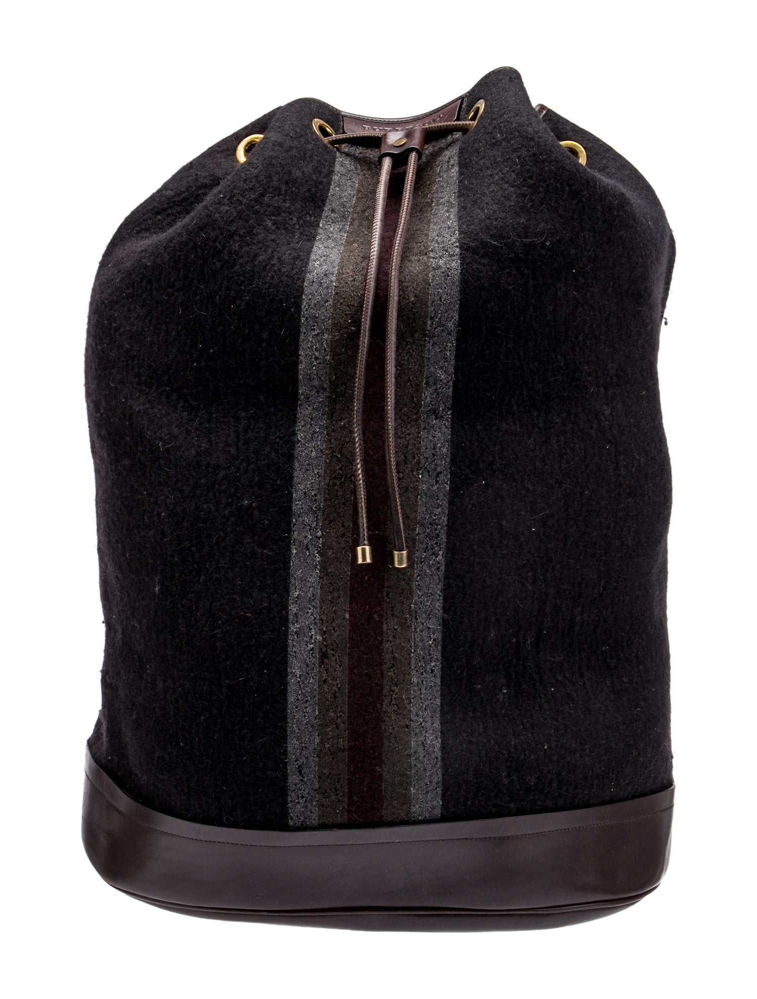 Burberry Wool Bucket Bag