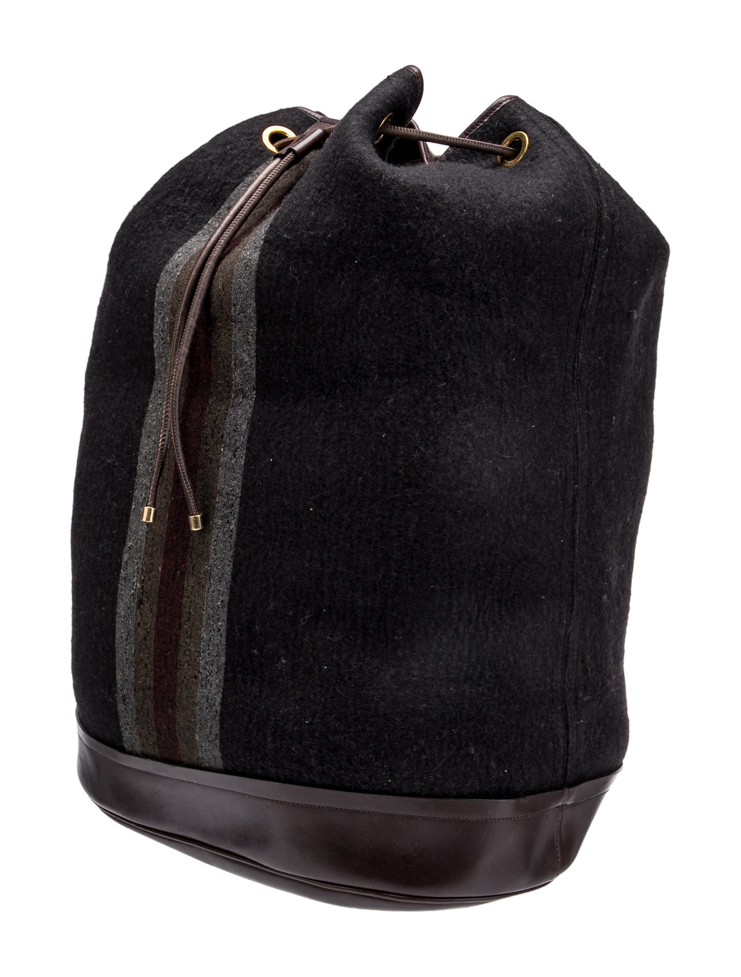 Burberry Wool Bucket Bag