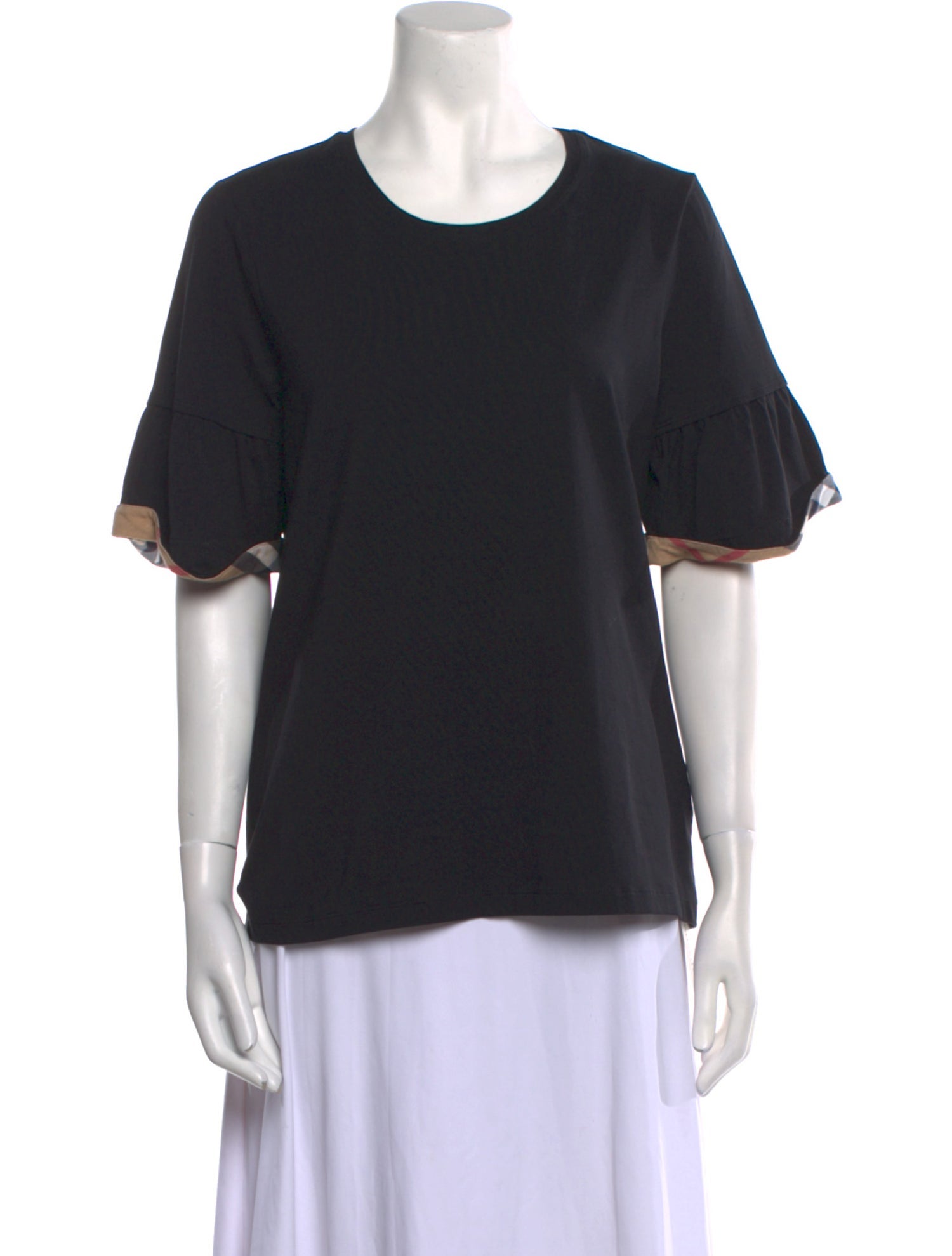 Burberry Crew Neck Short Sleeve T-Shirt