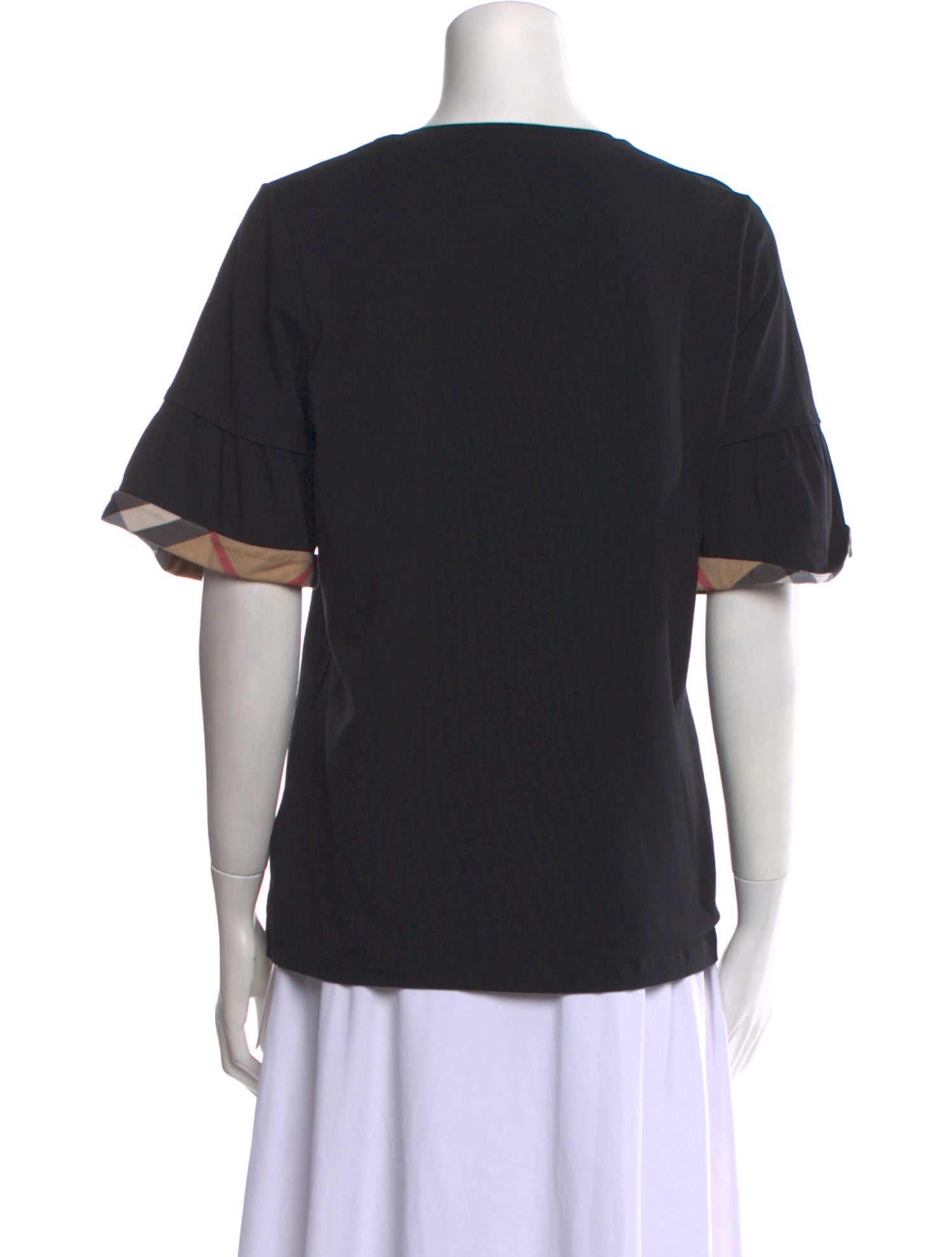 Burberry Crew Neck Short Sleeve T-Shirt