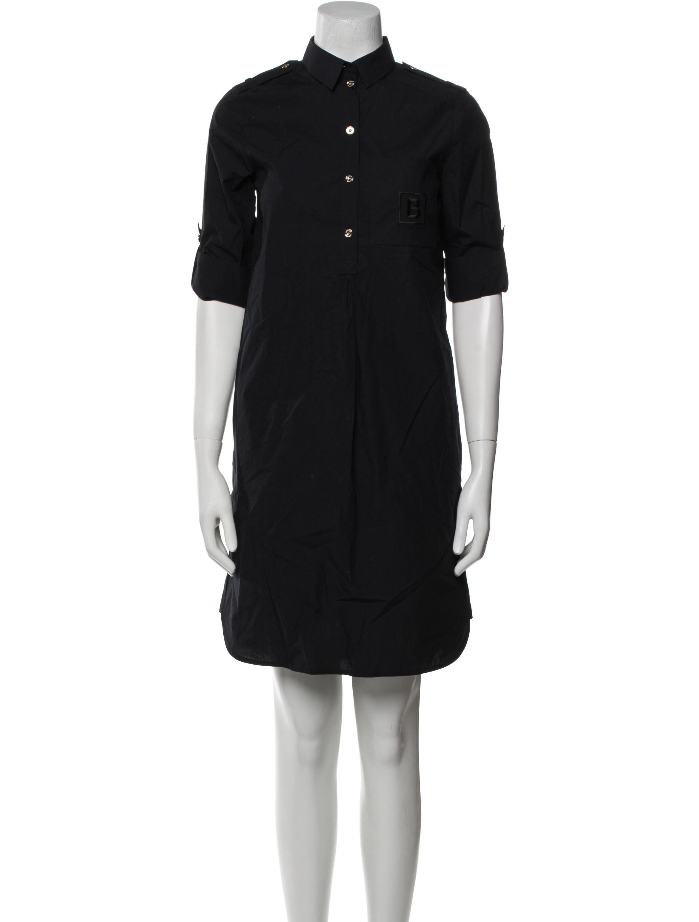 Burberry Mock Neck Knee-Length Dress w/ Tags