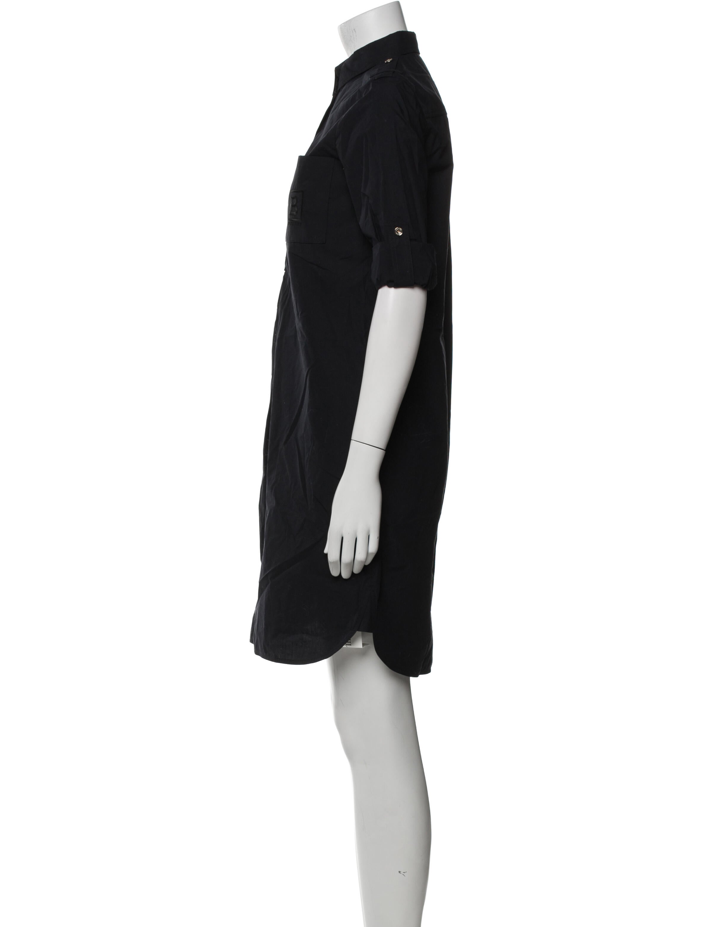 Burberry Mock Neck Knee-Length Dress w/ Tags