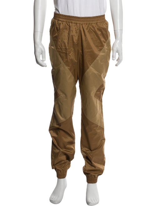 Burberry Colorblock Pattern Joggers