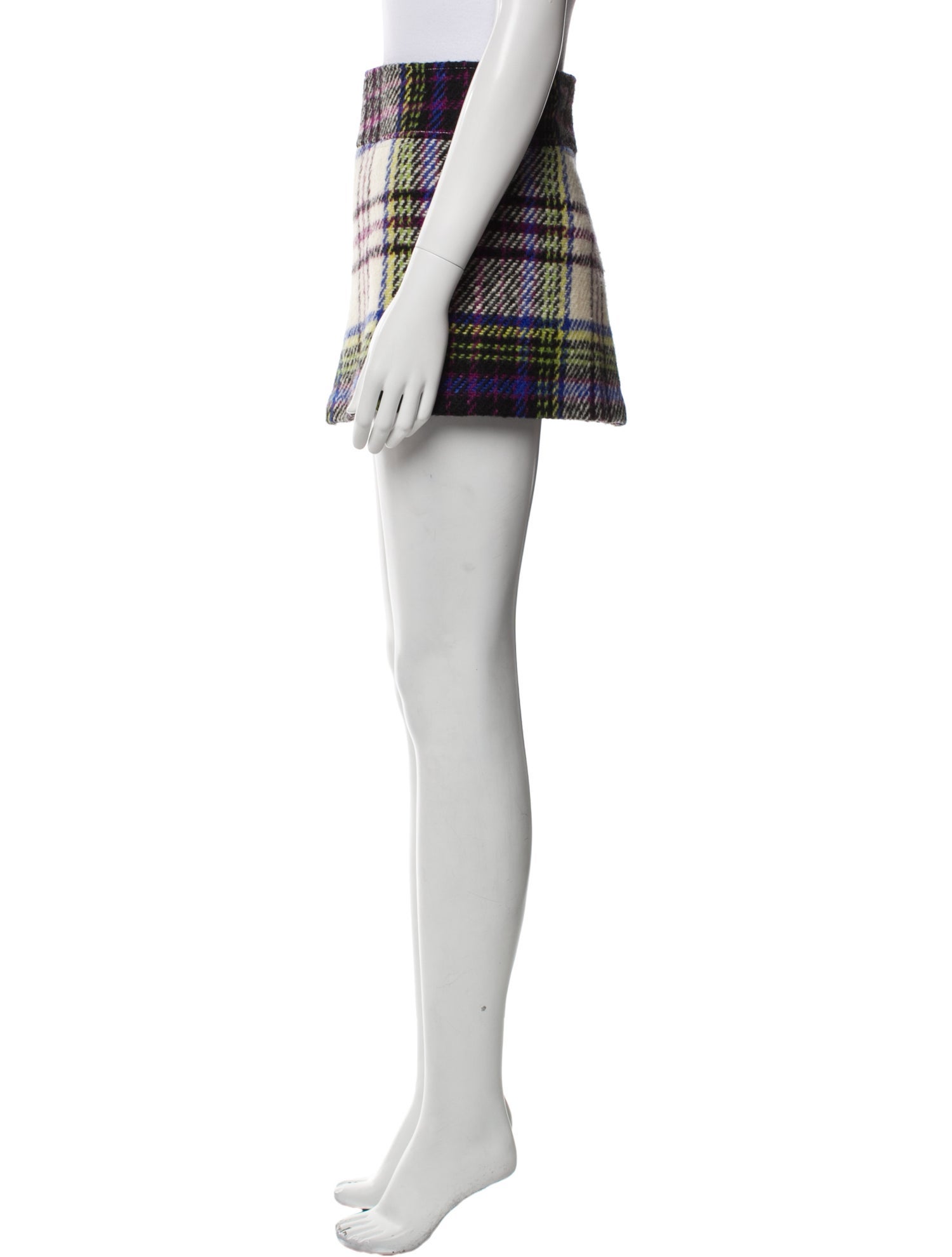 Burberry London Wool Mini Skirt