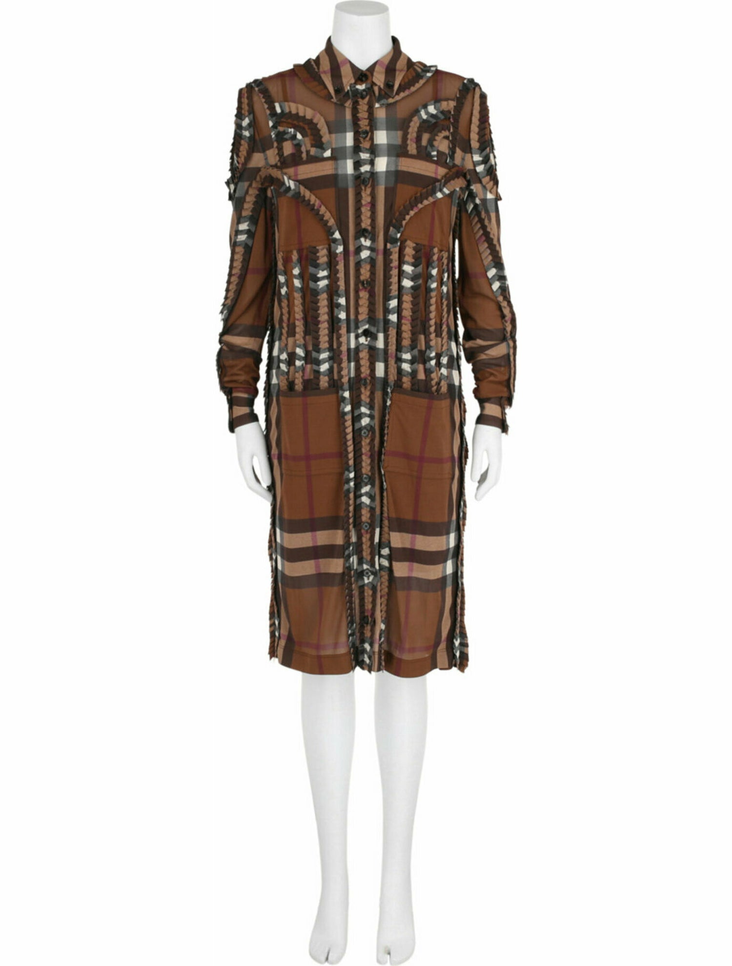 Burberry House Check Pattern Dress w/ Tags