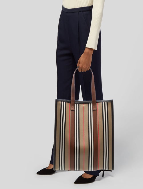Burberry Icon Stripe Tote