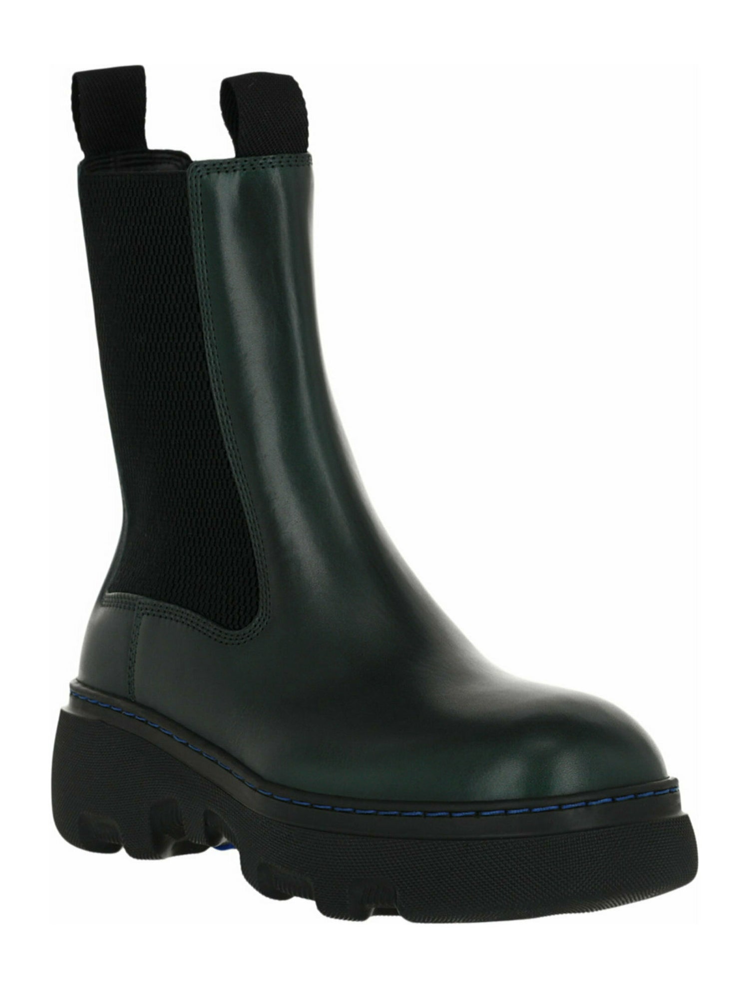 Burberry Calf Leather Chelsea Boots w/ Tags