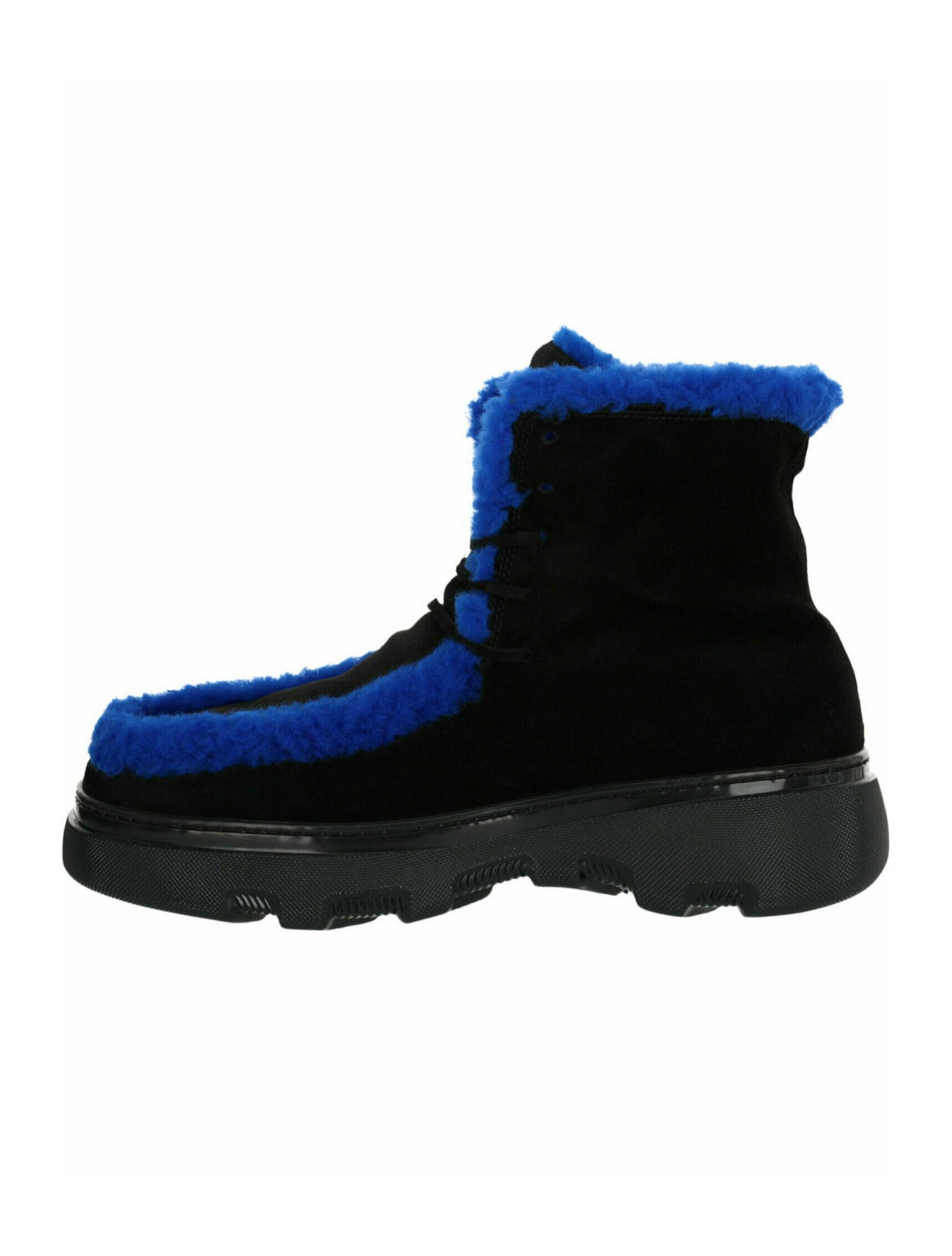 Burberry Calf Leather Lace-Up Boots w/ Tags