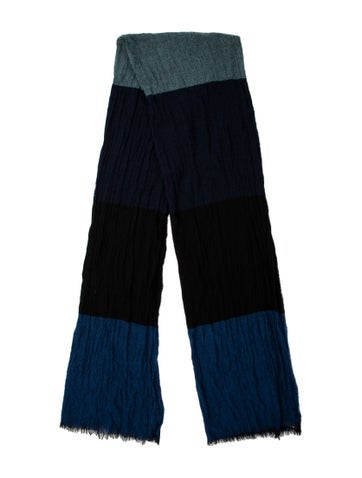 Burberry Scarves Colorblock Pattern Scarf