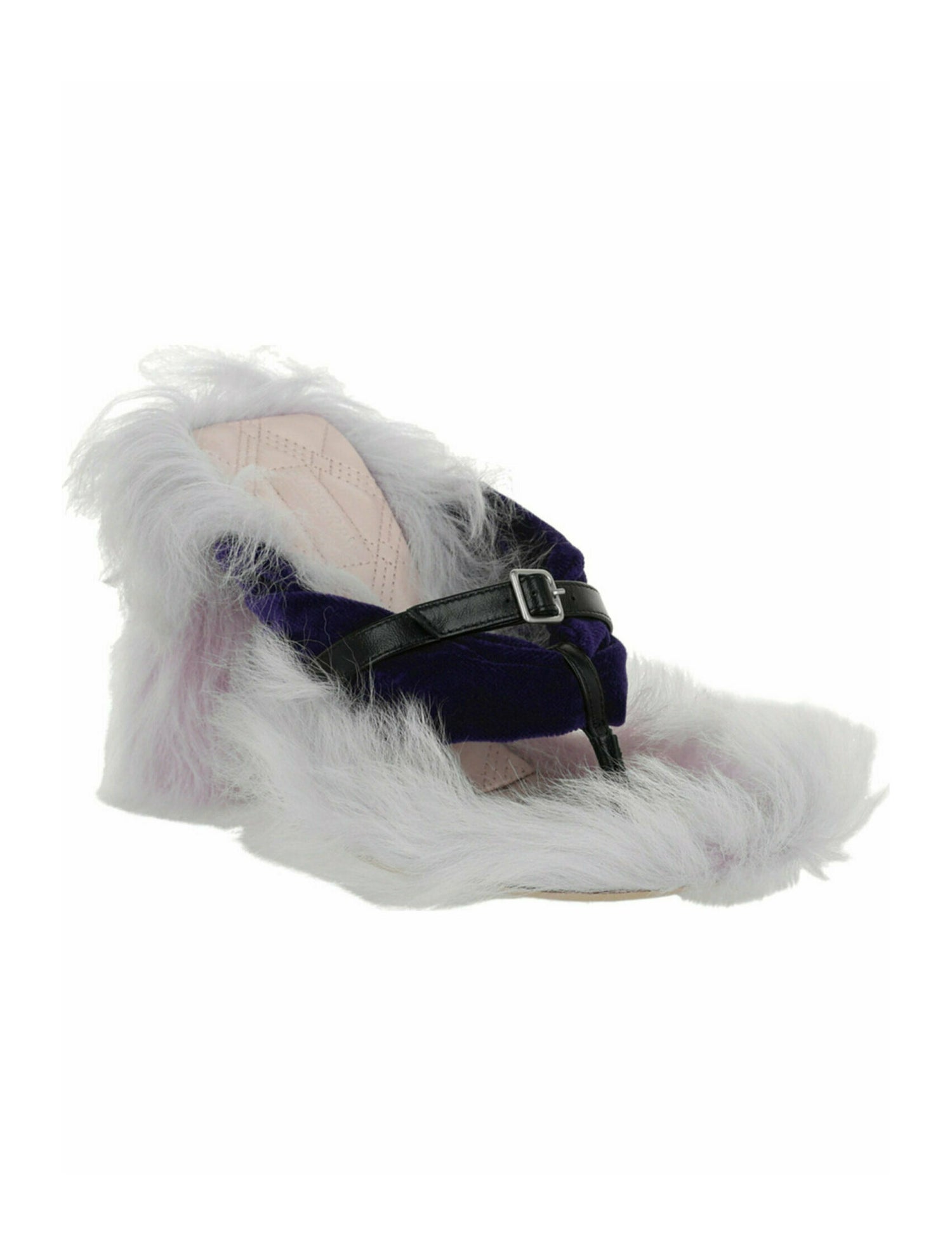 Burberry Colorblock Pattern Sandals w/ Tags