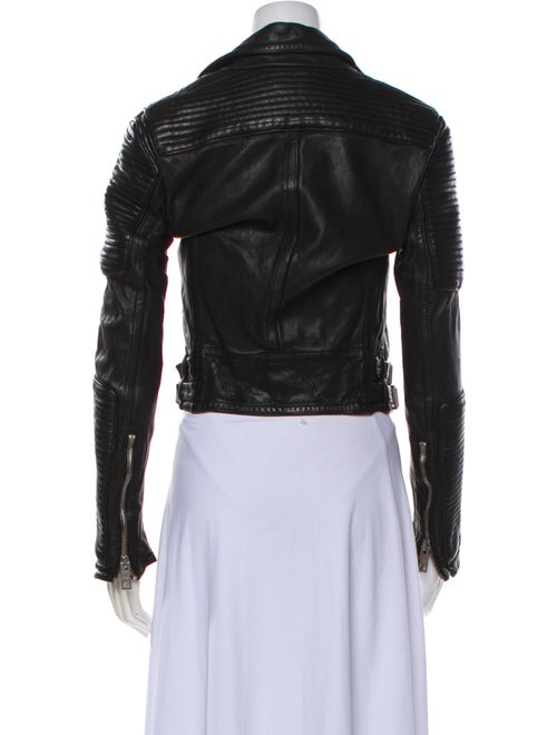 Burberry Leather Biker Jacket