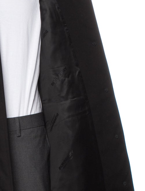 Burberry Nova Check Pattern Trench Coat