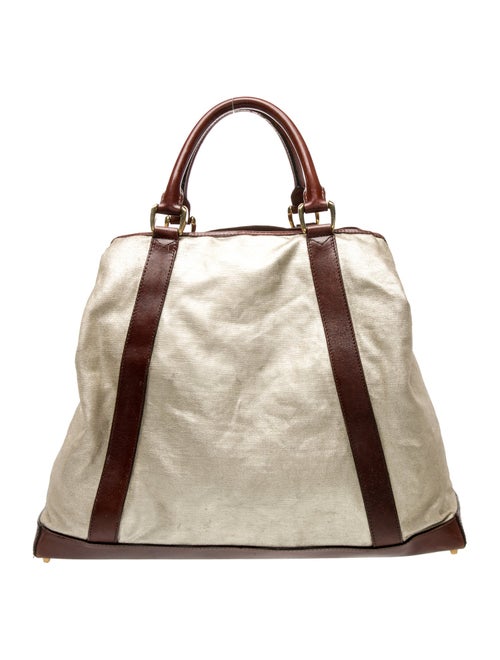 Burberry Prorsum Canvas Bucket Bag