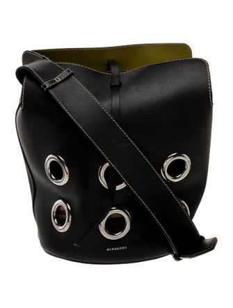 Burberry Leather Messenger Bag