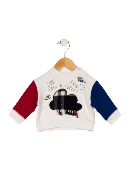 Burberry Infant Boys' Graphic Print Crew Neck Sweatshirt